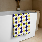 Luminous Diamonds Bath Towel